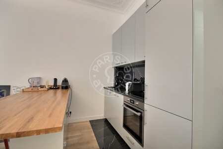 Küche Möblierte wohnung - 44m²  - 1 Zimmer - Ile Saint-Louis - Paris