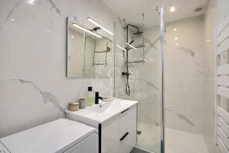 Badezimmer Möblierte wohnung - 44m²  - 1 Zimmer - Ile Saint-Louis - Paris