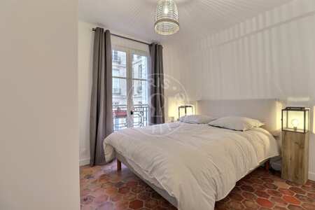Dormitorio Piso amueblado - 45m²  - 1 dormitorio - Saint-Germain - París