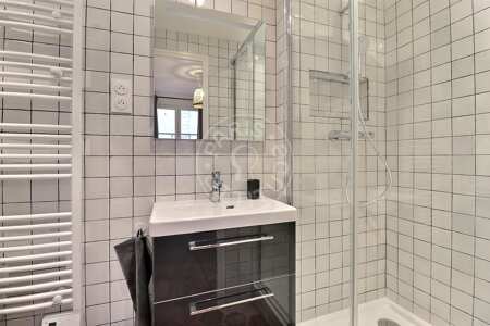 Baño Piso amueblado - 45m²  - 1 dormitorio - Saint-Germain - París