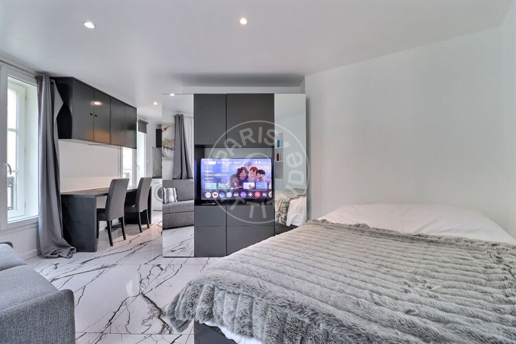 Wohnzimmer - Möblierte Studio - Paris 75008 - 1660