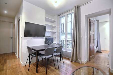 Salón Piso amueblado - 32m²  - 1 dormitorio - Batignolles - París