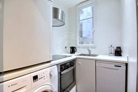 Cocina Piso amueblado - 32m²  - 1 dormitorio - Batignolles - París