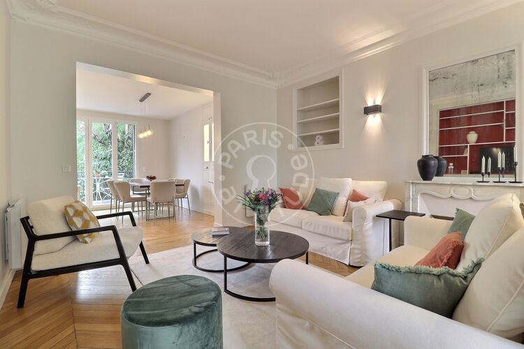 Wohnzimmer - Möblierte 2 Zimmer - Paris 75016 - 16607