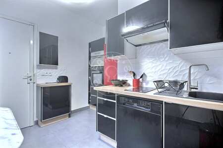 Küche Möblierte wohnung - 54m²  - 1 Zimmer - Rue de la Pompe - Paris