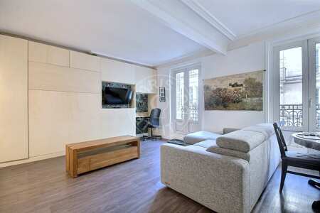 Sala Apartamento mobilado - 46m²  - 1 quarto - Port Royal / Raspail - Paris