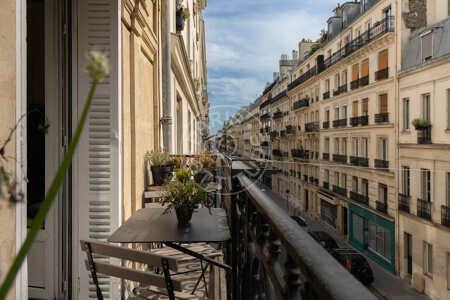 Varanda Apartamento mobilado - 46m²  - 1 quarto - Port Royal / Raspail - Paris