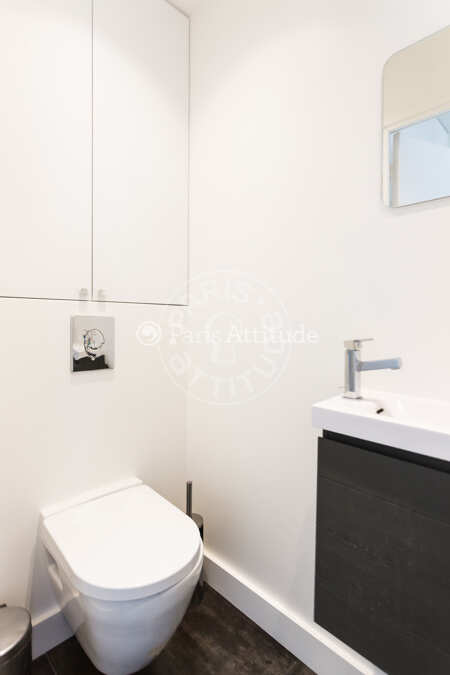 Inodoro Piso amueblado - 51m²  - 1 dormitorio - Ledru-Rollin - París