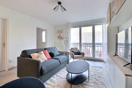 Salón Estudio amueblado - 30m²  - Tolbiac - París