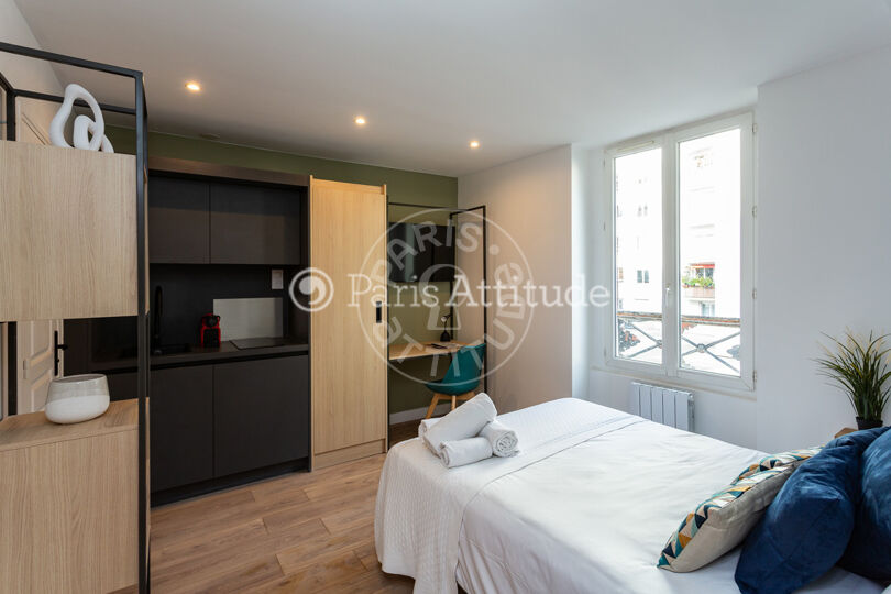 Furnished studio - Paris 75018 - 16622
