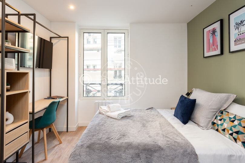 Quitinete mobiliado - Paris 75018 - 16623