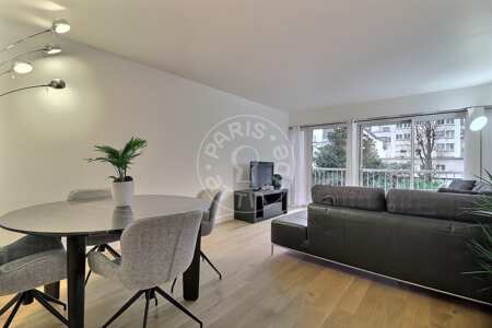 Salón Piso amueblado - 72m²  - 2 dormitorios - Gambetta - París