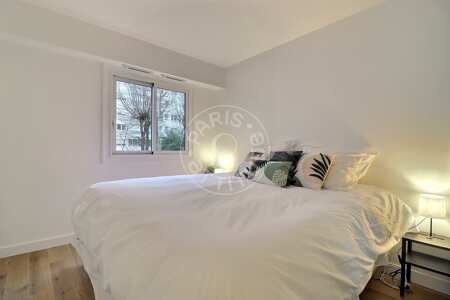 Dormitorio Piso amueblado - 72m²  - 2 dormitorios - Gambetta - París