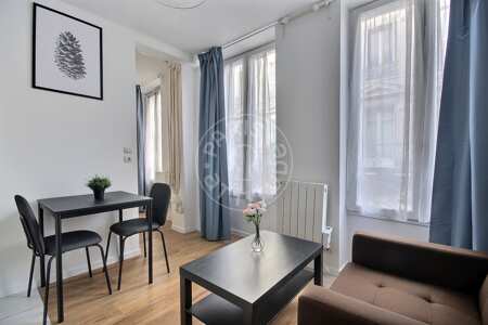 Sala Studio mobilado - 28m²  - Faubourg Saint-Martin - Paris