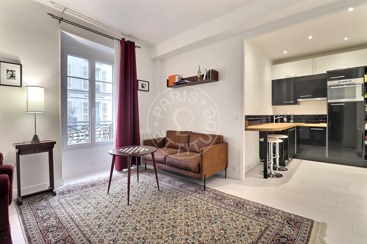 Salon - Studio meublé - Paris 75007 - 16639
