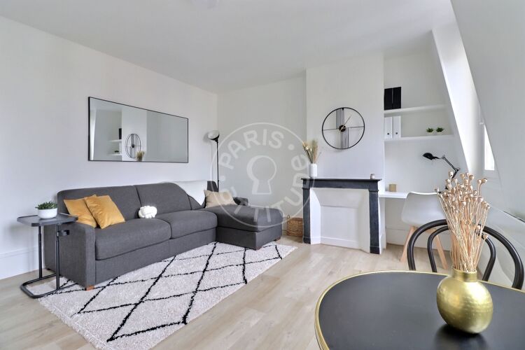 Wohnzimmer - Möblierte Studio - Paris 75012 - 16643