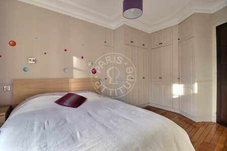 Dormitorio Piso amueblado - 118m²  - 4 dormitorios - Beaugrenelle - París