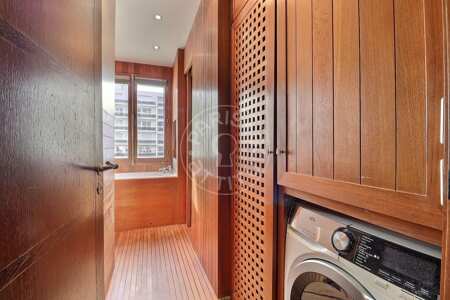 Baño Piso amueblado - 118m²  - 4 dormitorios - Beaugrenelle - París