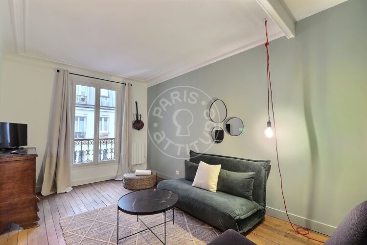 Salon - Studio meublé - Paris 75011 - 16647