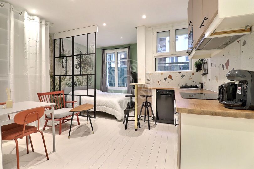 Möblierte Alkovenwohnung - Paris 75016 - 16648