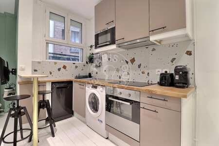 Küche Möblierte alkovenwohnung - 24m²  - Jasmin / Mozart - Paris