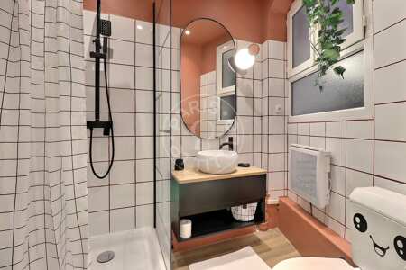 Badezimmer Möblierte alkovenwohnung - 24m²  - Jasmin / Mozart - Paris