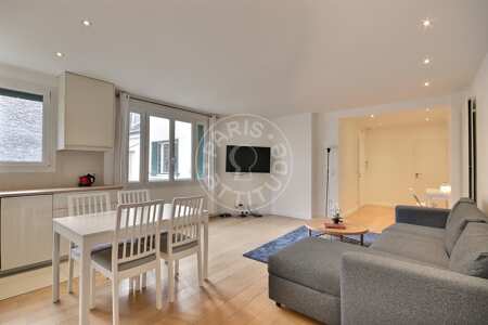 Sala Apartamento mobilado - 62m²  - 1 quarto - Rue de la Pompe - Paris