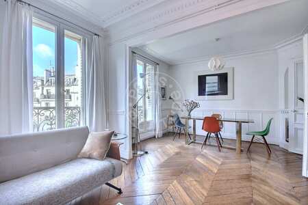 Salón Piso amueblado - 70m²  - 2 dormitorios - Moulin Rouge / Pigalle - París