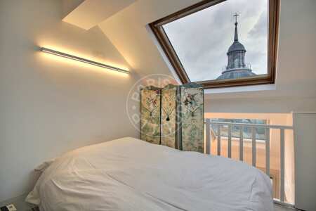 Schlafzimmer Möblierte wohnung - 34m²  - 1 Zimmer - Place des Vosges - Paris