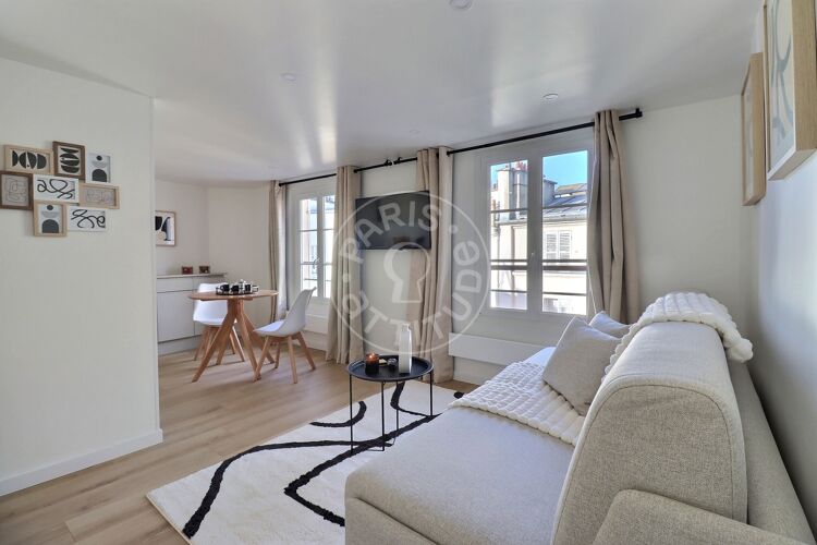 Salon - Studio meublé - Paris 75009 - 16663