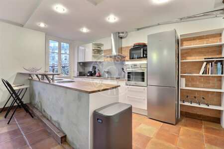 Cucina Appartamento arredato - 78m²  - 2 locali - Poissonnière - Parigi