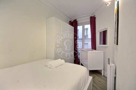 Chambre Appartement meublé - 28m²  - 1 chambre - Montmartre / Place des Abbesses - Paris