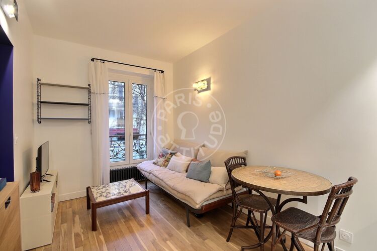 Sala - 1 quarto mobiliado - Paris 75018 - 16677