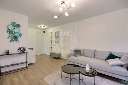 Sala Apartamento mobilado - 58m²  - 1 quarto - Parc André Citroën - Paris