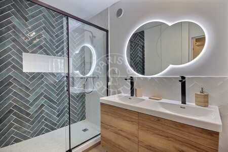 Casa de banho Apartamento mobilado - 58m²  - 1 quarto - Parc André Citroën - Paris