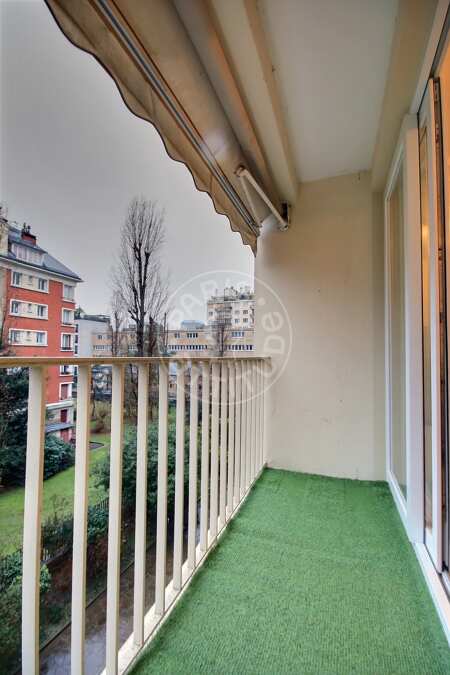 Varanda Apartamento mobilado - 58m²  - 1 quarto - Parc André Citroën - Paris