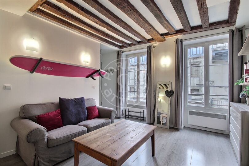 Furnished studio - Paris 75003 - 16689