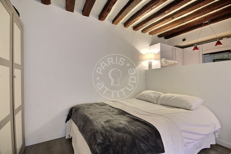 Furnished studio - Paris 75003 - 16689