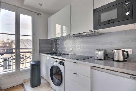 Cocina Estudio amueblado - 28m²  - Moulin Rouge / Pigalle - París