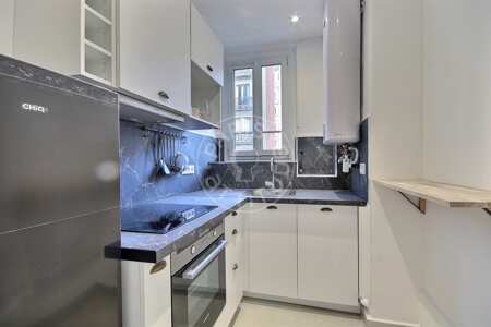Cozinha Apartamento mobilado - 55m²  - 2 quartos - Commerce - Paris