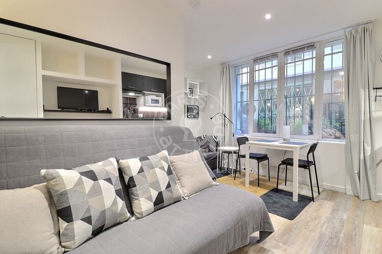 Living room - Furnished studio - Paris 75006 - 16697