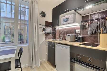 Cocina Estudio amueblado - 20m²  - Saint-Germain - París