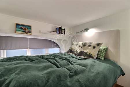 Quarto Quitinete mobilado - 16m²  - Ile Saint-Louis - Paris