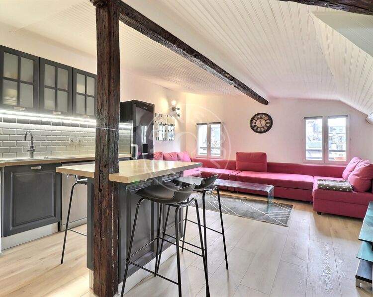 Salotto - 3 locali arredato - Parigi 75001 - 16707