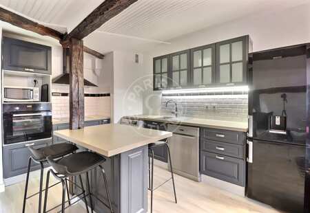 Cuisine Appartement meublé - 55m²  - 3 chambres - Châtelet - Paris