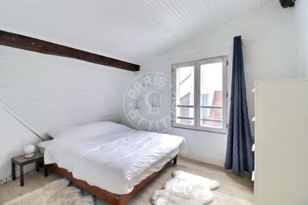 Chambre Appartement meublé - 55m²  - 3 chambres - Châtelet - Paris