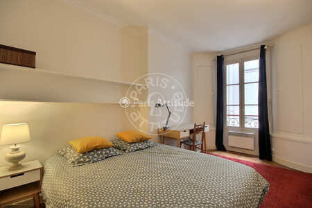 Bedroom Furnished apartment - 51m²  - 1 bedroom - Ecole Militaire / Unesco / Duroc - Paris