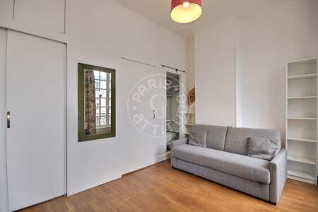 Wohnzimmer Möblierte studio - 20m²  - Saint-Paul - Paris