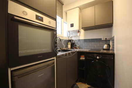 Cuisine Studio meublé - 20m²  - Bercy - Paris