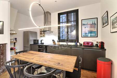 Küche Möblierte wohnung - 38m²  - 1 Zimmer - Montmartre / Place des Abbesses - Paris